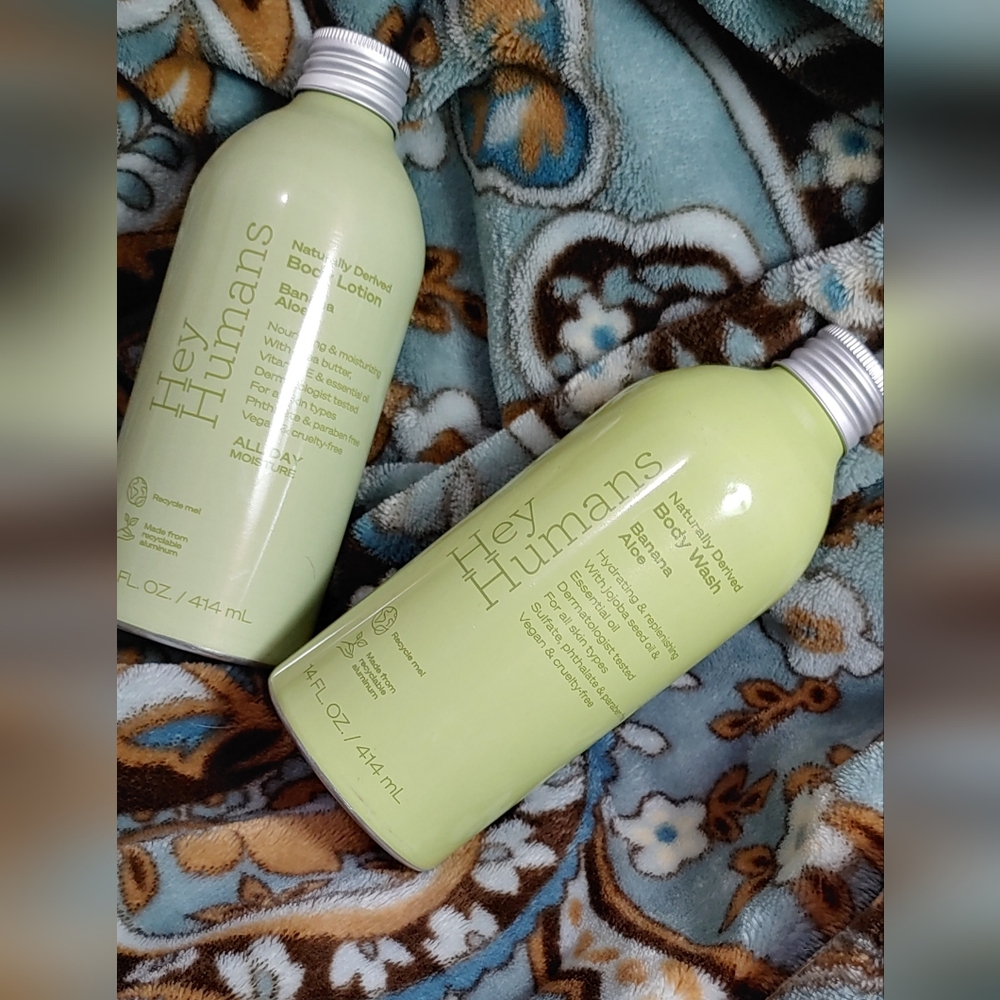 Hey Humans brand body wash & body lotion New